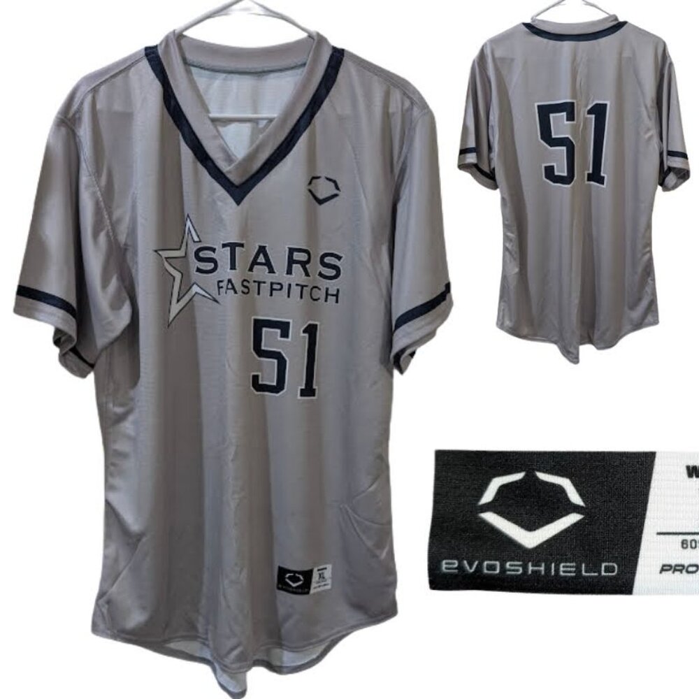 EvoShield Women's Gray Fastpitch Jersey